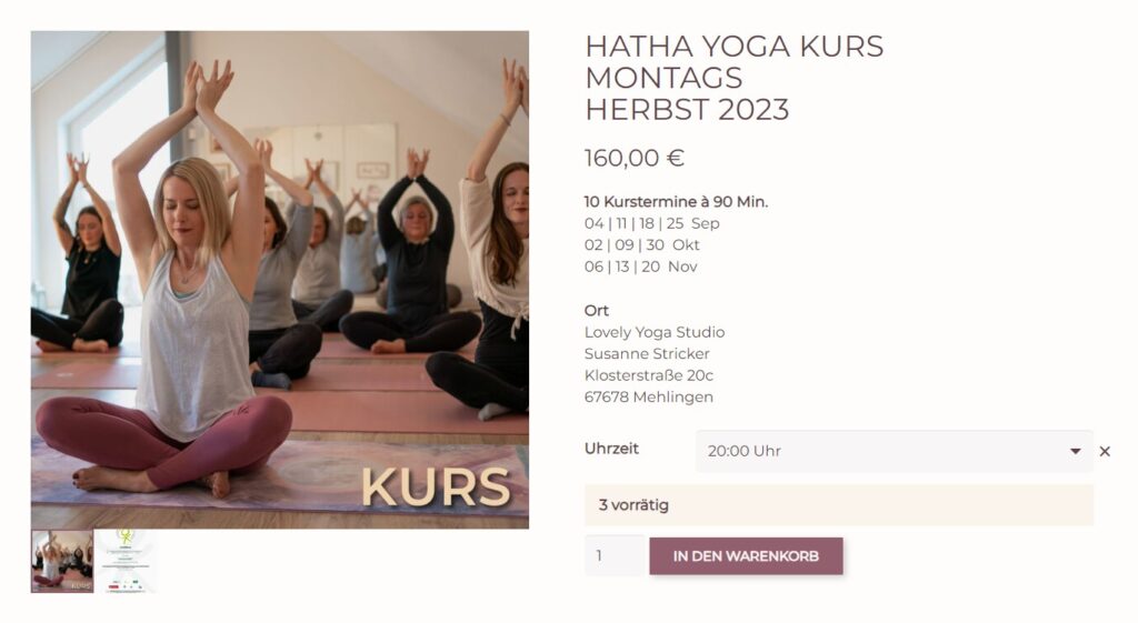 Lovely Yoga Website by Renius IT Solutions