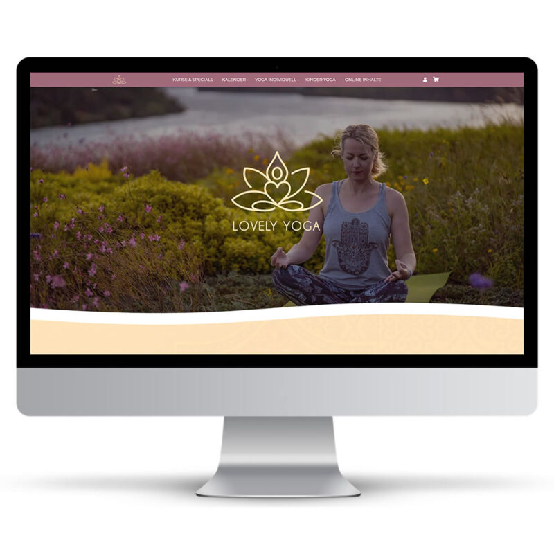 Lovely Yoga Website by Renius IT Solutions